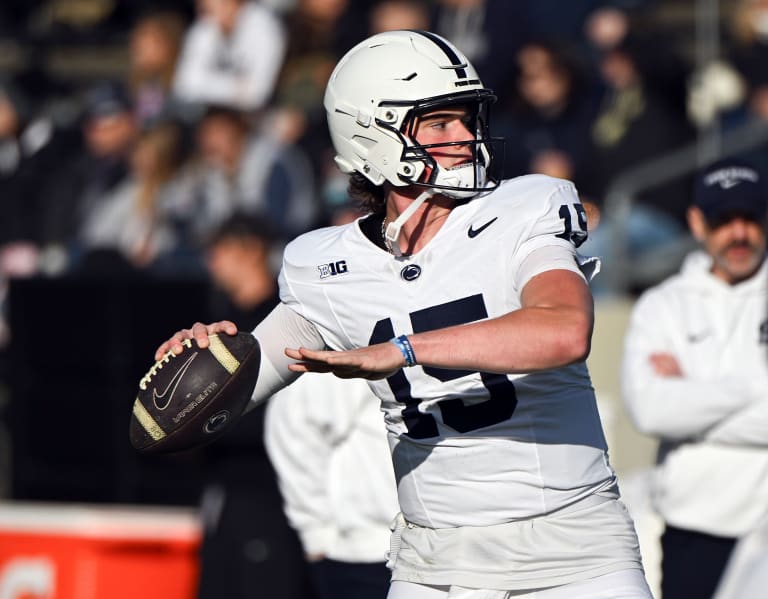 Every throw from Penn State Football QB Drew Allar versus Purdue