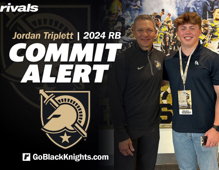 Black Knights land 2024 RB Jordan Triplett during Junior Day visit