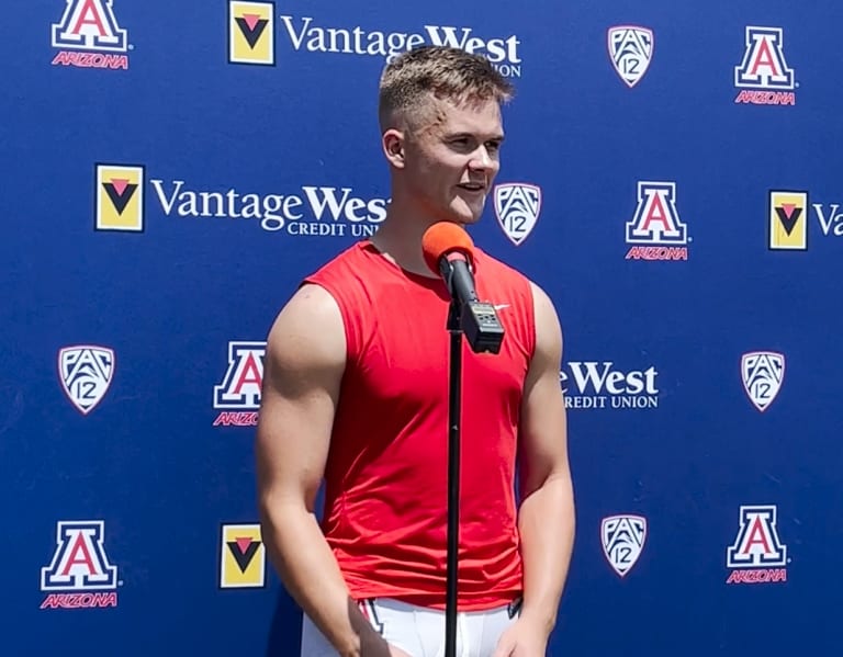 WATCH: Arizona Kicker Tyler Loop Talks After Practice (8.18.22) - GOAZCATS