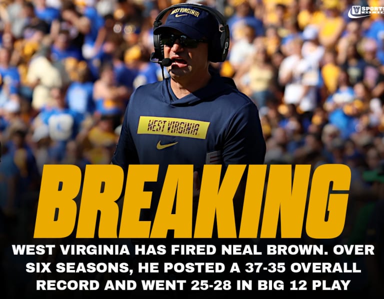 West Virginia Parts Ways With Head Coach Neal Brown