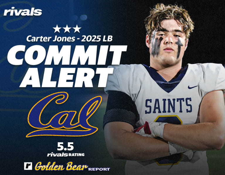 Cal lands weekend pledge from 2025 linebacker Carter Jones Rivals