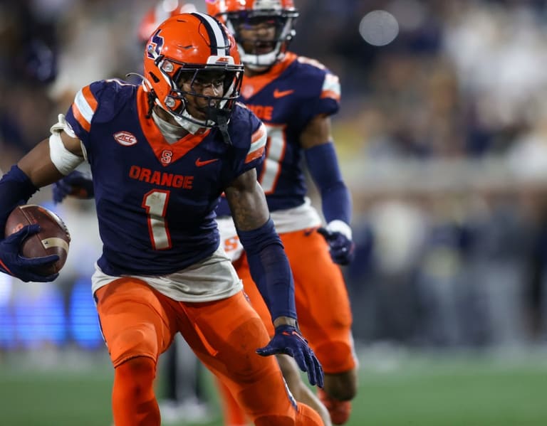 Rapid Reaction Syracuse RB LeQuint Allen declares for 2025 NFL Draft