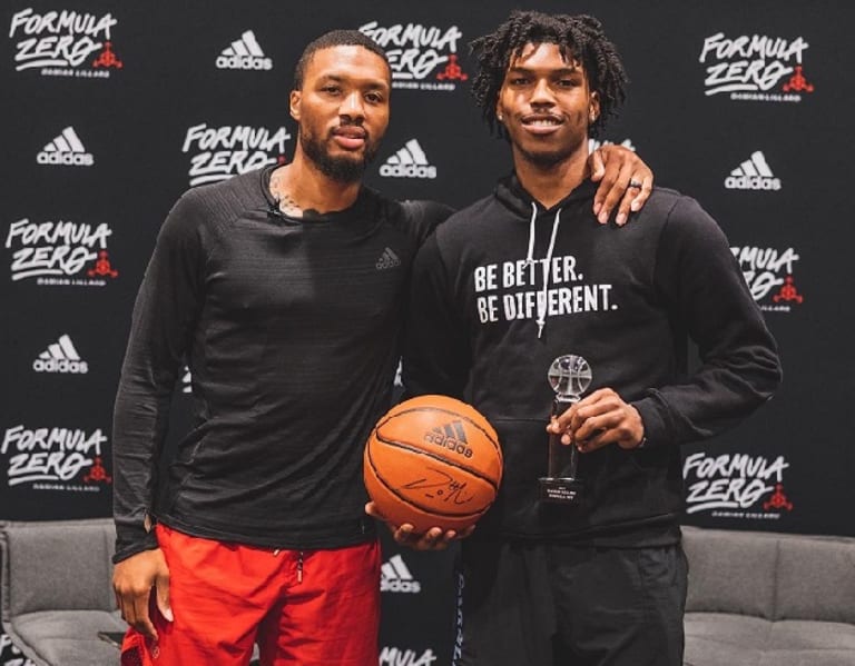 Caleb Love's Lessons From Damian Lillard Fueling Personal Upgrade