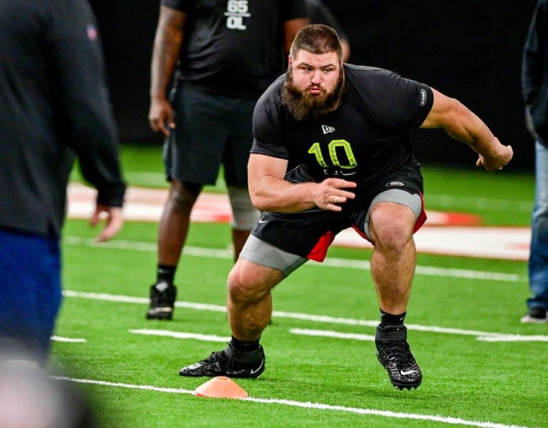 Ravens select Georgia Bulldogs OL Ben Cleveland