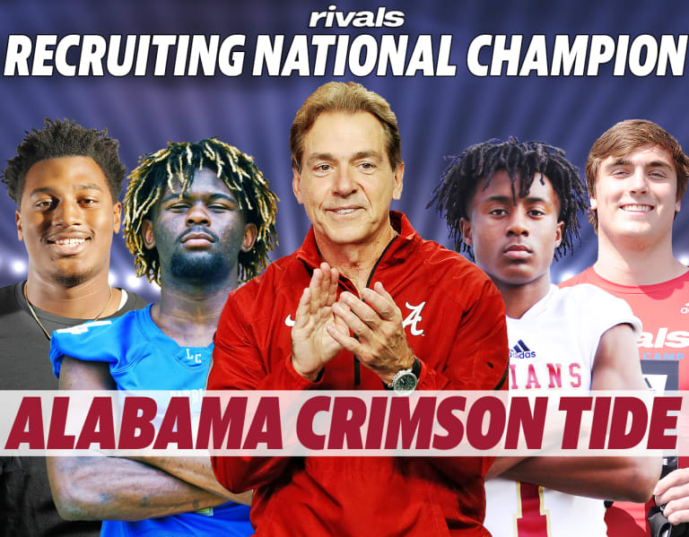 Alabama wins the 2021 recruiting title