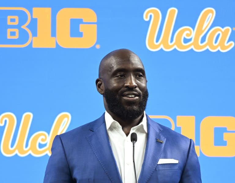 WATCH: Big Ten Media Day side session with UCLA head coach DeShaun ...