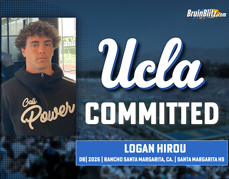 Local 2026 safety Logan Hirou adds to UCLA's surge in commitments