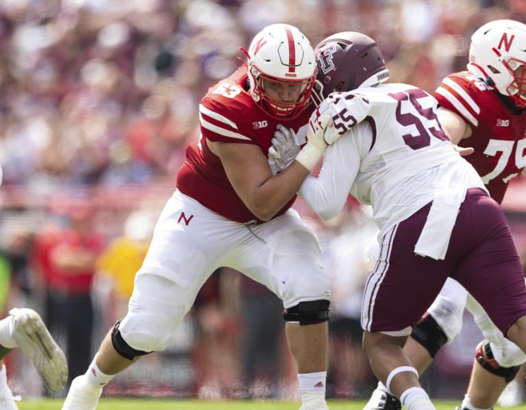 Nebraska Spring Preview Offensive Line