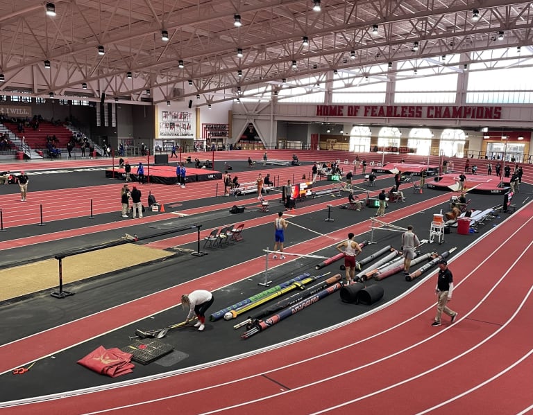 Men of the hour: Red Raiders celebrate 3rd Big 12 indoor title in