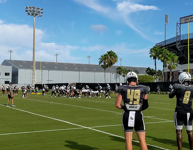 UCFSports Video Practice footage as UCF begins second week of camp