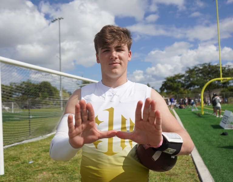 Video Miami 2025 QB commit Luke Nickel talks Miami visit at Battle