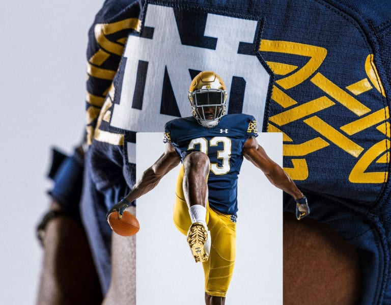 Notre Dame unveils latest football green jersey design