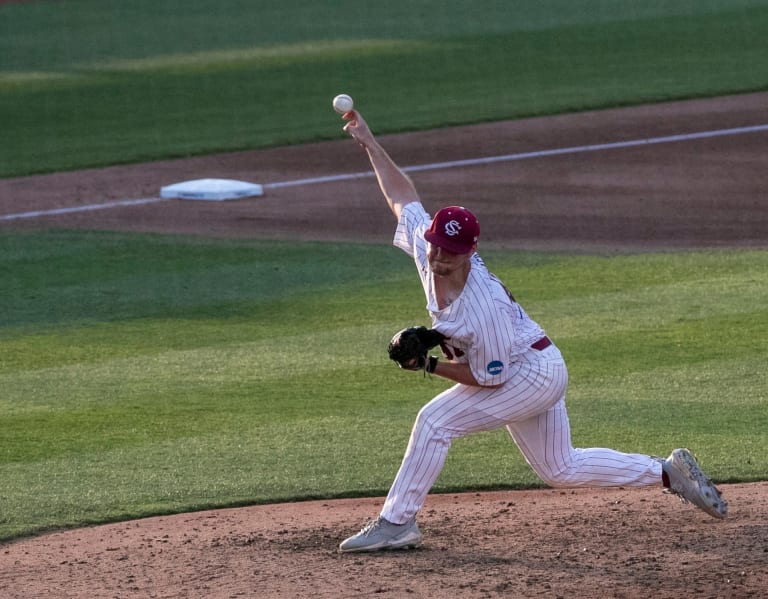 Eli Jones, Chris Veach Pitch South Carolina Baseball To 5-1 Opening Day Win