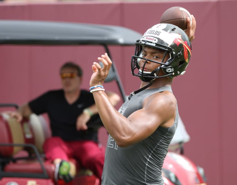 5-star QB Justin Fields visiting Florida State - Tomahawk Nation