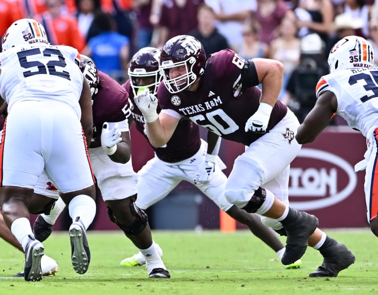 Texas A&m Center Bryce Foster Enters Transfer Portal - College Football 