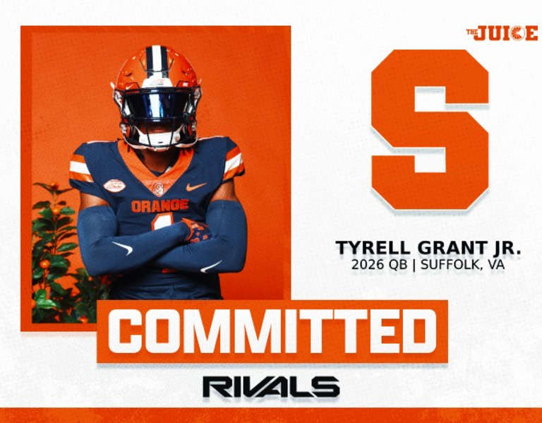 Nansemond River QB Commits to Syracuse