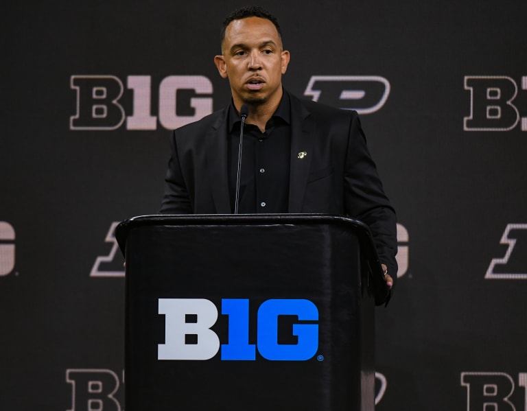 Ryan Walters' press conference at Big Ten Media Days BoilerUpload