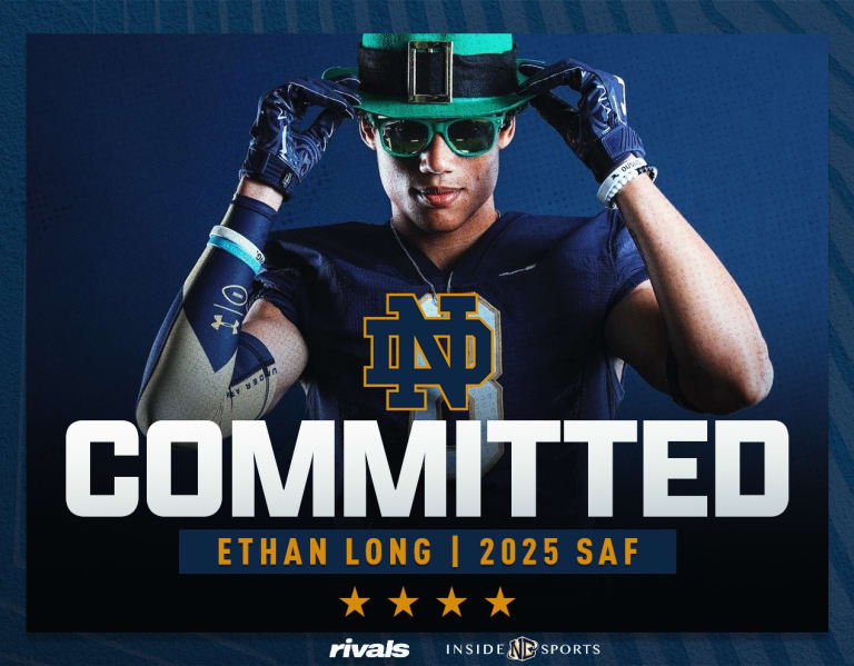 Notre Dame recruiting stays hot with commitment of 2025 S Ethan Long InsideNDSports Notre