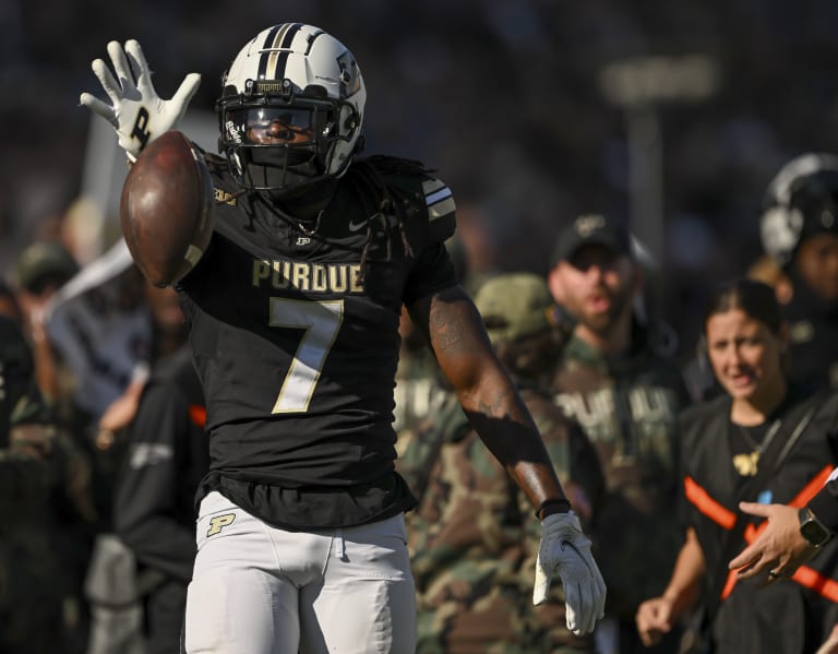 Purdue wide receiver Jahmal Edrine entering transfer portal