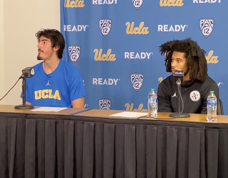 WATCH: Jaime Jaquez Jr. & Tyger Campbell Talk After UCLA's Exhibition ...