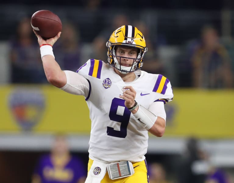 Joe Burrow dons 'Burreaux' jersey for LSU's senior night - Death Valley  Insider