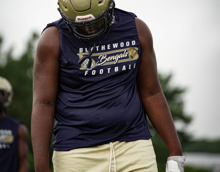 Blythewood 2025 DT Sterling Sanders talks South Carolina practice visit