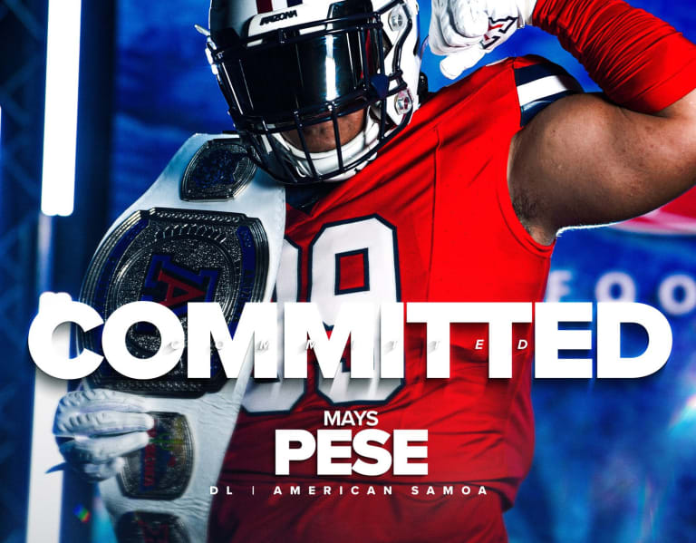 COMMITMENT: Arizona Flips Three-star DE Mays Pese For Its 2025 Class ...