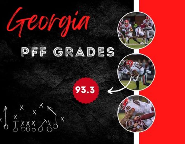 PFF Report Card UGA vs. Mississippi State UGASports