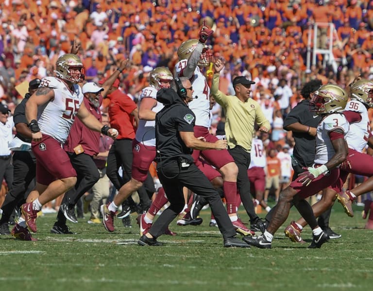 Osceola Video Fsus Celebration After Winning At Clemson To Improve To Theosceola