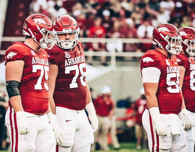 Will Arkansas Razorbacks Have New Look Offensive Line At Ole Miss Rebels   Fuvttpz6e0cflra4dsvj