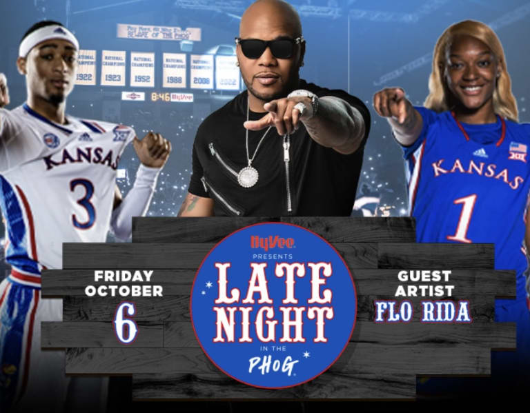 Late Night in the Phog Features SoldOut Scrimmages and Flo Rida