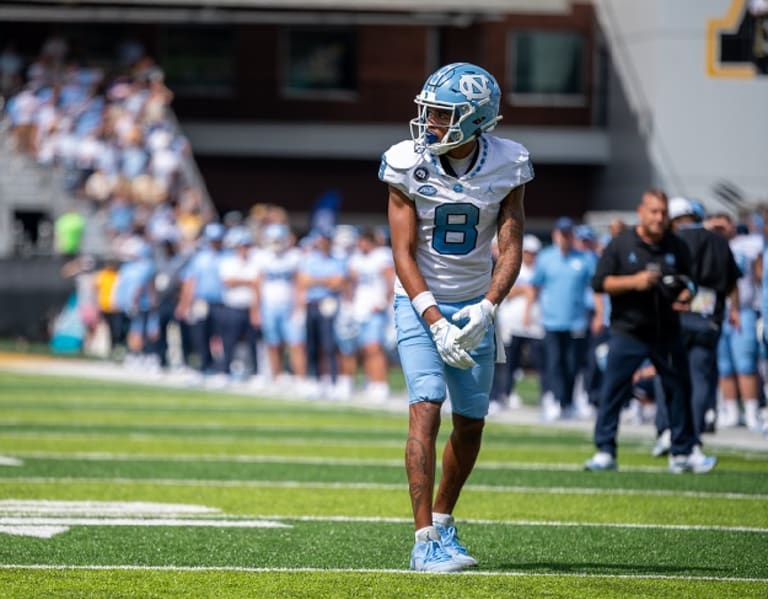 Kobe Paysour Ignites UNC's Young Receiving Corps In Win Over App State
