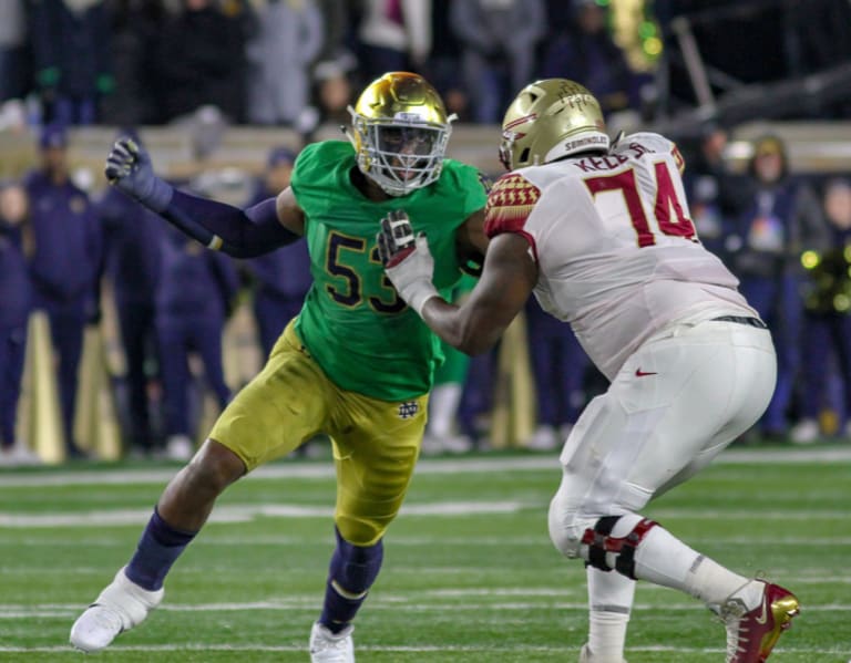 Notre Dame football: Cincinnati Bengals select Khalid Kareem