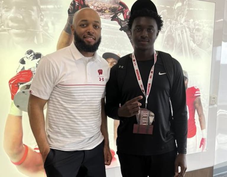 Wisconsin recently hosted 2025 quarterback Jordan Magwood