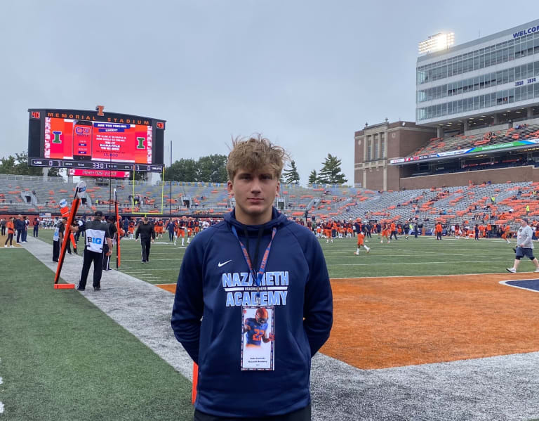 Class of 2025 DE Gabe Kaminski talks Iowa offer, recruiting plans