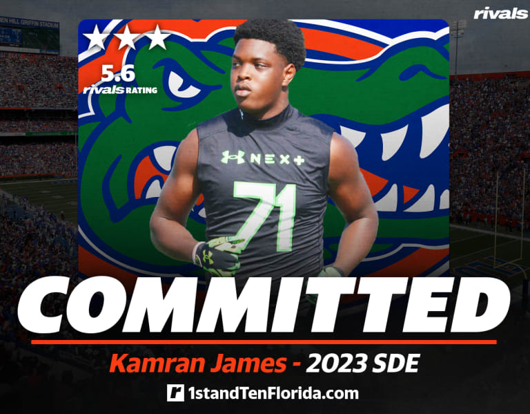 Kamran James, Florida, Defensive Line