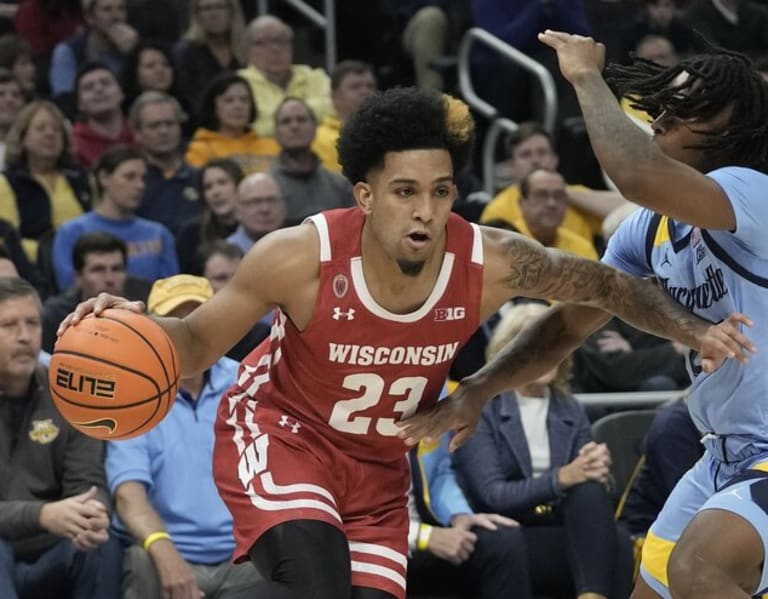 Chucky Hepburn's Heroics Lift Wisconsin Badgers Over Marquette, 80-77 ...