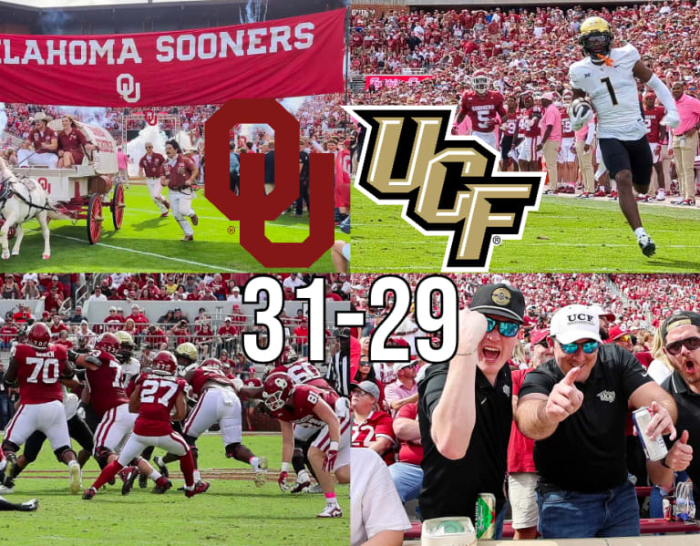 Sights Sounds UCF Knights vs. Oklahoma Sooners BVM Sports