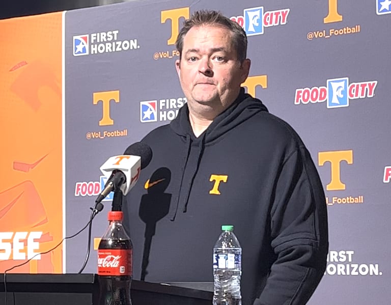 VIDEO: Tennessee Football's Josh Heupel, Players Meet With Media ...