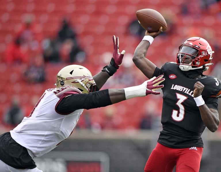 FSU's punter fakes, runs, then kicks past the line of scrimmage