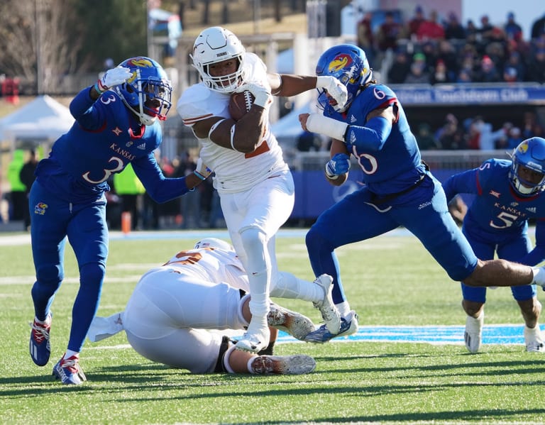 Texas Football returns to run first offense to defeat Kansas 55-14