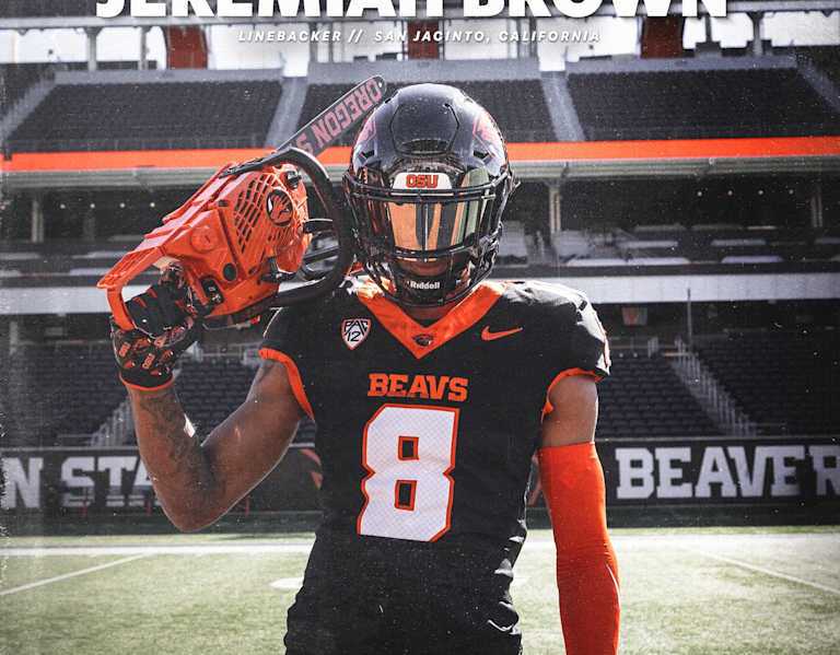 2026 LB Jeremiah Brown Commits to Oregon State