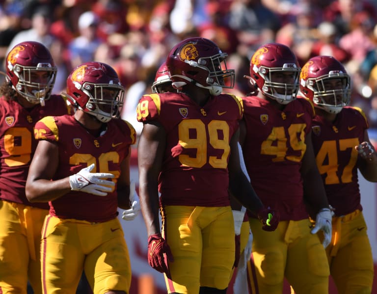 PFF grades, snap counts and snaps for USC's defense through three games -  TrojanSports