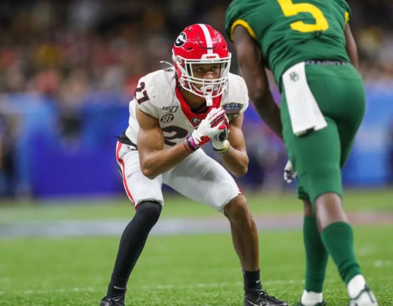 georgiafootball DB Eric Stokes ran an official 4.28 40-yard dash