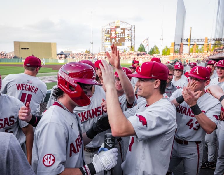 Razorback Baseball Run-rules Mississippi State, Wins Series