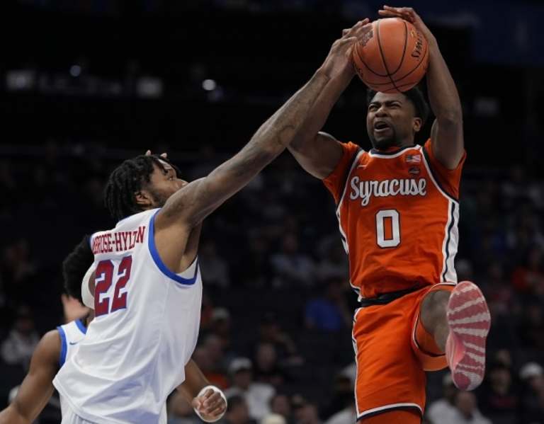 Syracuse ends their season with a sloppy ACC Tournament loss to SMU