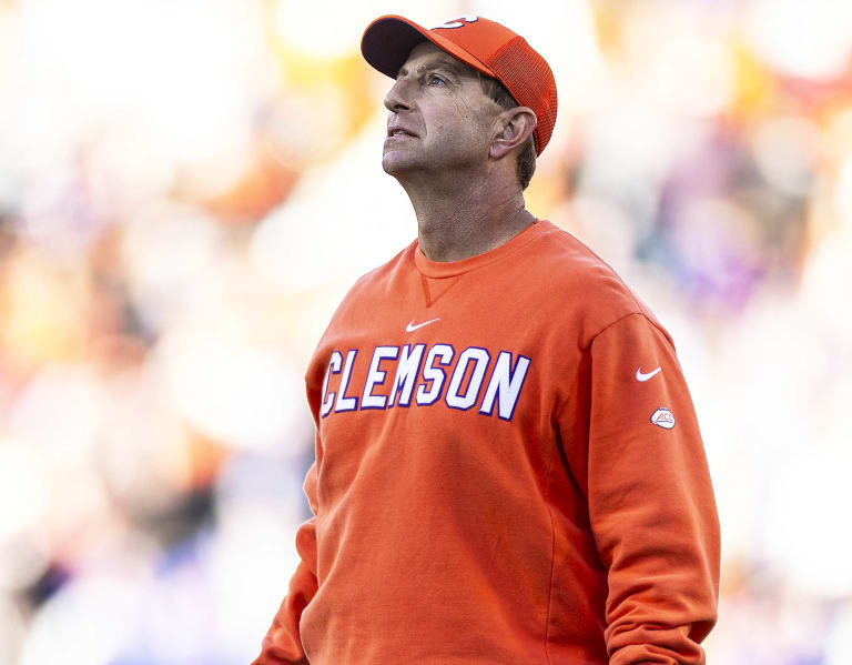 Dabo hot sale clemson sweatshirt