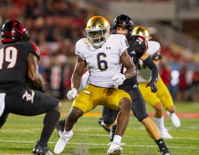 Notre Dame Rover Jeremiah Owusu-Koramoah In ESPN Analyst Todd McShay's  Initial Top 32 NFL Draft Prospects For 2021