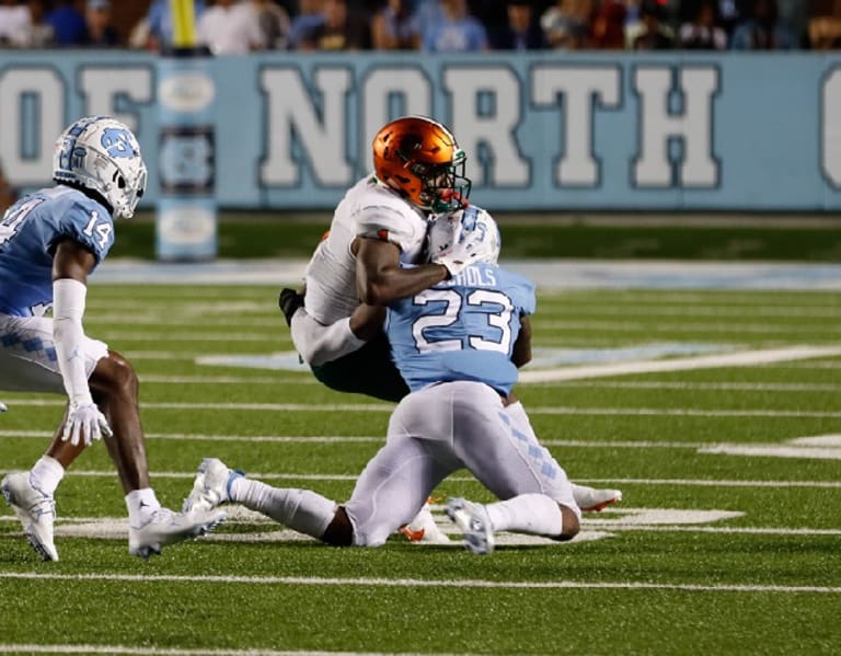 UNC LB Power Echols Discusses Notre Dame, Preparing, Love For Football, Father, And More