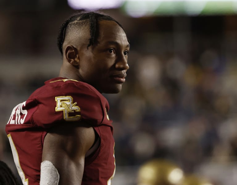 Boston College WR Zay Flowers Impresses With Patriots West Squad at Shrine  Bowl